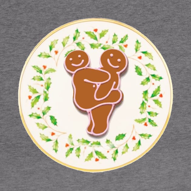 Gingerbread Man Sex Ugly Holiday Shirt by Jasonfm79